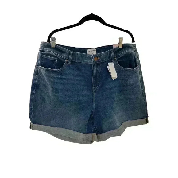Lane Bryant Signature Fit Boyfriend Midi Shorts Size 20, NWT - Picture 1 of 7